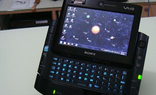 最小的筆記本電腦 索尼VGN-UX58比手機還小4.5寸