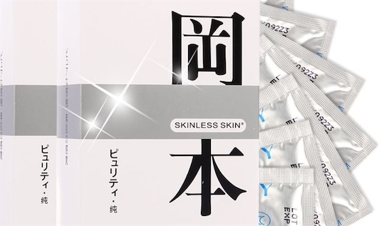 世界上最薄的避孕套 日本岡本生產(chǎn)0.036mm薄的避孕套