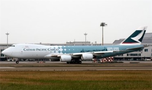 全球最長飛機執(zhí)飛 B747-8F一年可帶貨1.2萬噸