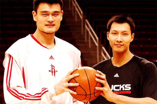 NBA最高的狀元 2002年NBA狀元姚明2.26米