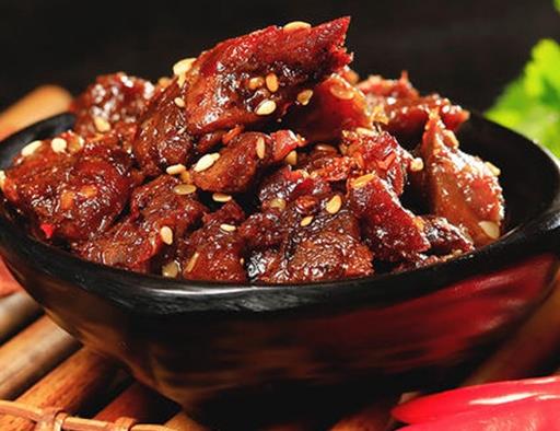 十大熱門(mén)肉干肉脯品牌,百草味肉干、良品鋪?zhàn)尤飧谖敦S富