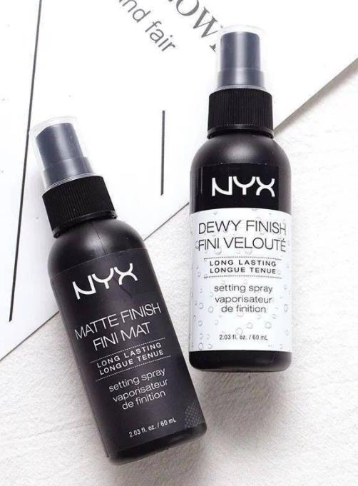夏季必備定妝噴霧,玫珂菲定妝噴霧、NYX定妝噴霧控油爽膚
