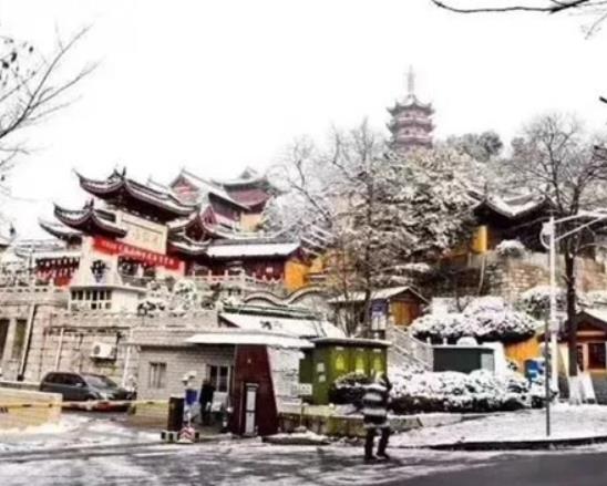 南京十大賞雪勝地排行榜,夫子廟古色古香、紫金山雪景別有一番風味
